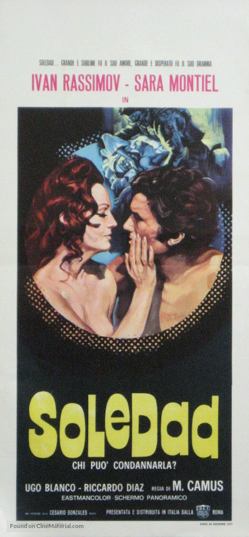 Esa mujer - Italian Movie Poster