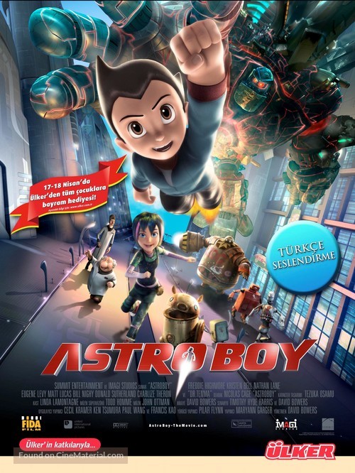 Astro Boy - Turkish Movie Poster