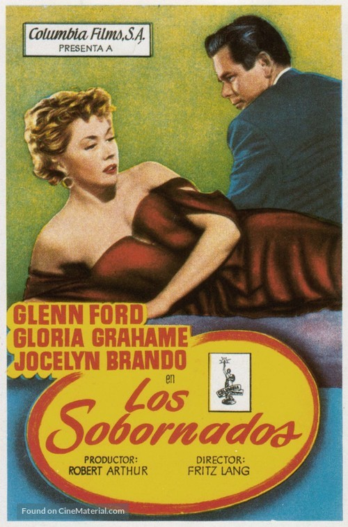 The Big Heat - Spanish Movie Poster