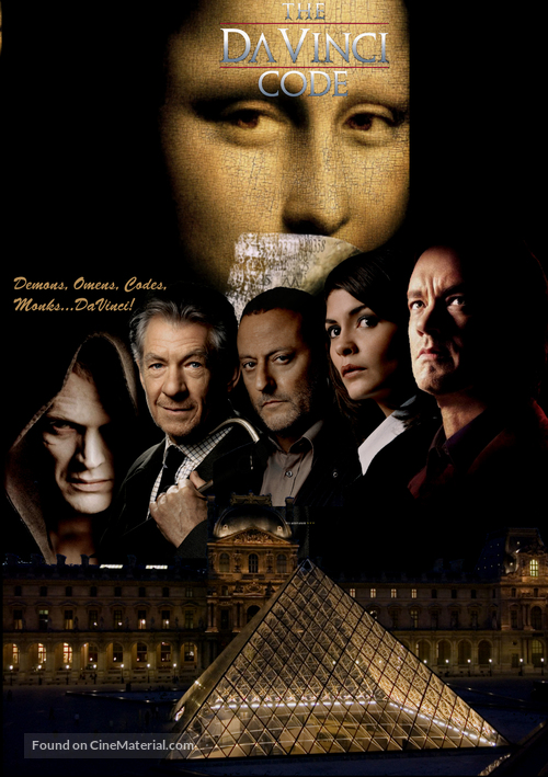 The Da Vinci Code (2006) dvd movie cover