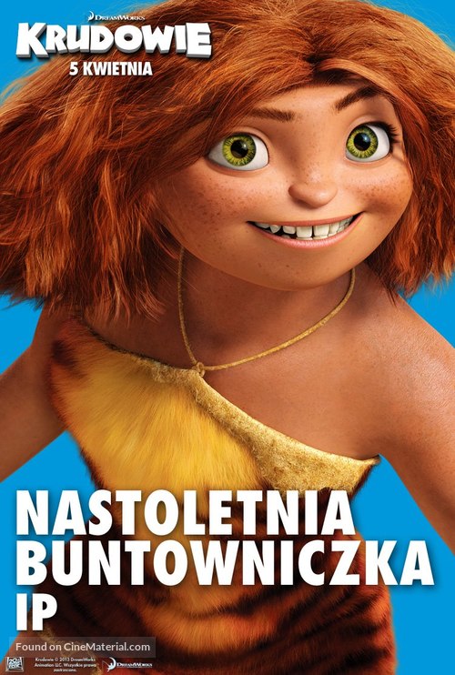 The Croods - Polish Movie Poster