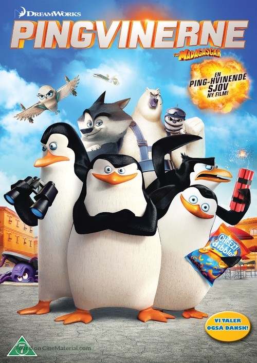 Penguins of Madagascar - Danish DVD movie cover
