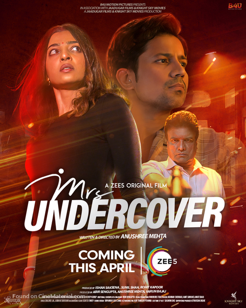 Mrs Undercover - Indian Movie Poster