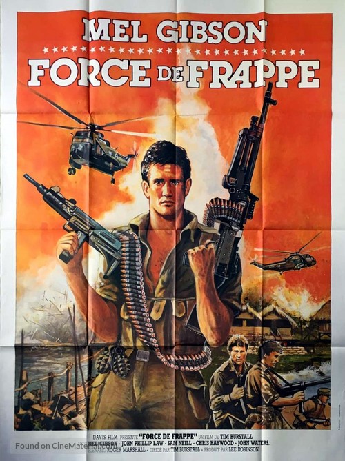 Attack Force Z - French Movie Poster