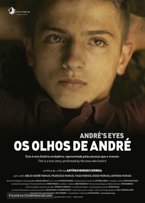 Os Olhos de Andr&eacute; - Portuguese Movie Poster