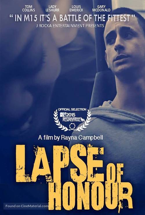 Lapse of Honour - British Movie Cover