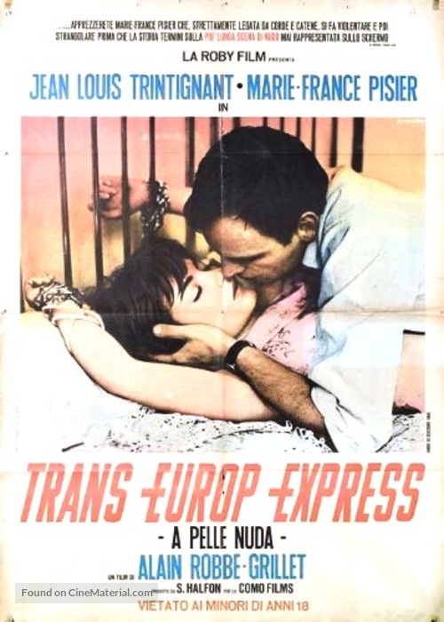 Trans-Europ-Express - Italian Movie Poster