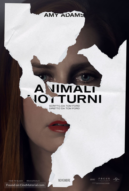 Nocturnal Animals - Italian Movie Poster