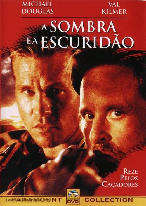 The Ghost And The Darkness - Brazilian Movie Cover