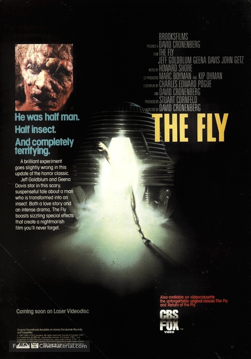 The Fly - Movie Poster