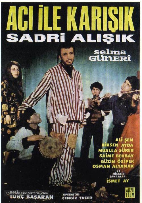 Aci ile karisik - Turkish Movie Poster