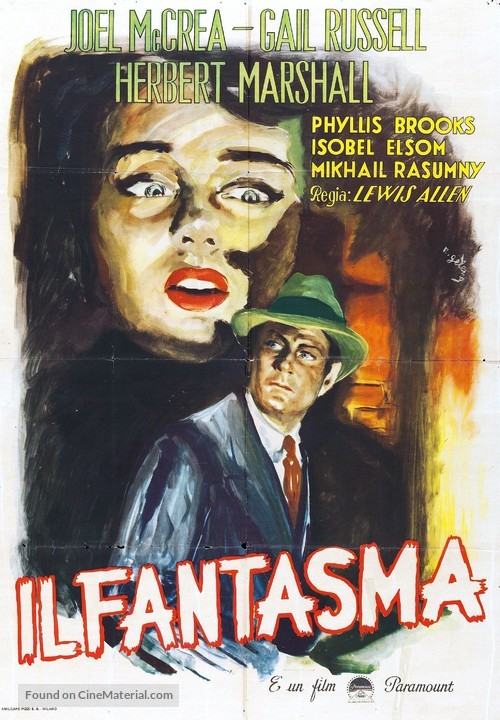 The Unseen - Italian Movie Poster