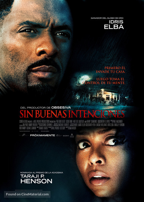 No Good Deed - Argentinian Movie Poster