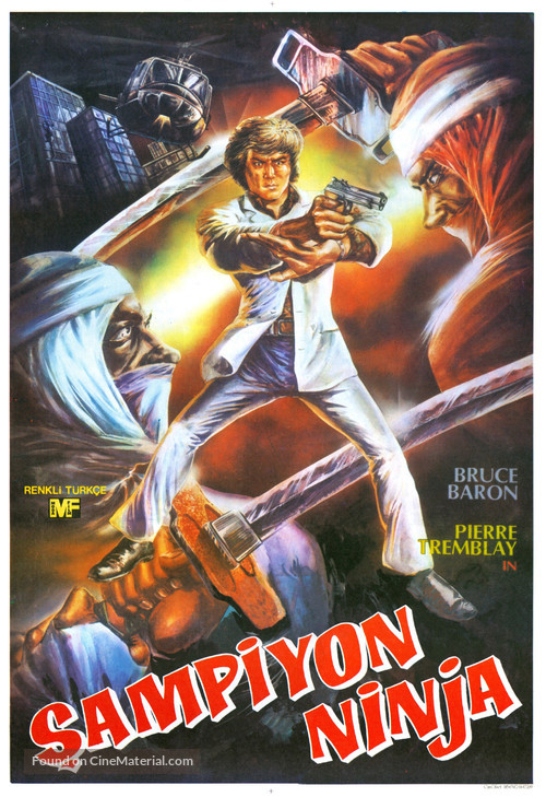 Ninja Champion - Turkish Movie Poster