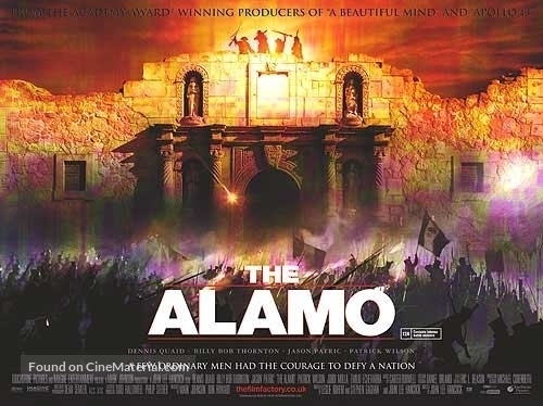 The Alamo - British Movie Poster