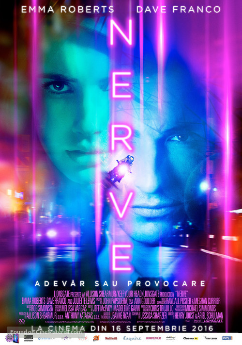 Nerve - Romanian Movie Poster