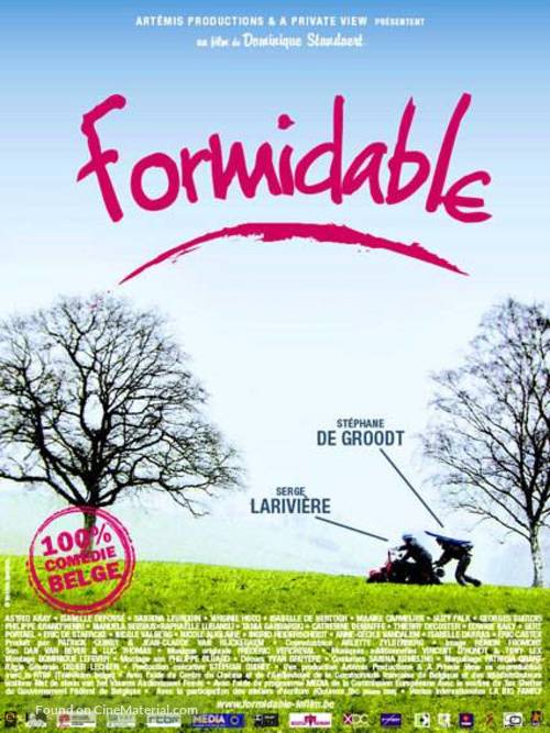 Formidable - Belgian Movie Poster