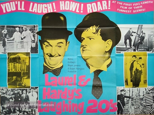 Laurel and Hardy&#039;s Laughing 20&#039;s - British Movie Poster