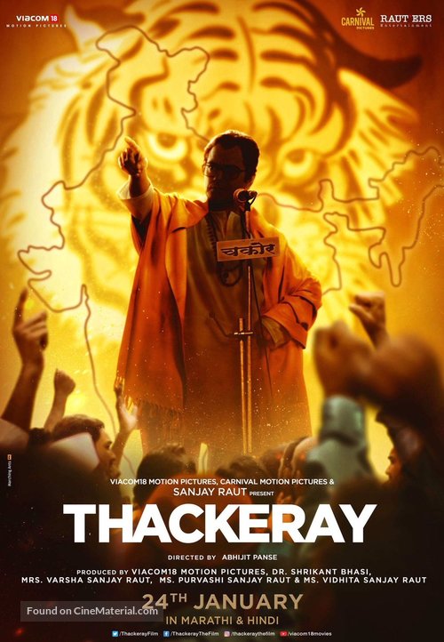 Thackeray - Indian Movie Poster