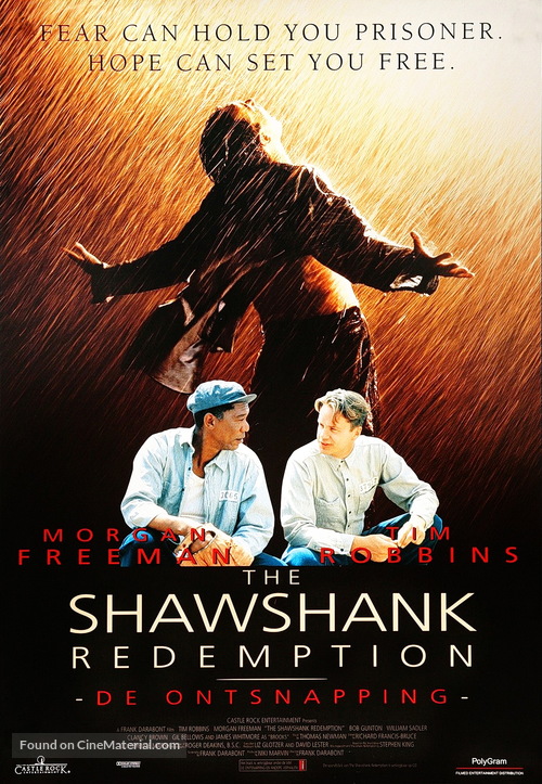 The Shawshank Redemption - Dutch Movie Poster