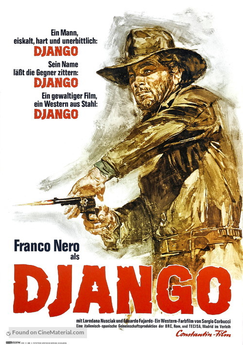 Django - German Movie Poster