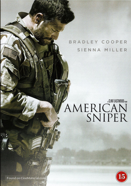 American Sniper - Danish DVD movie cover