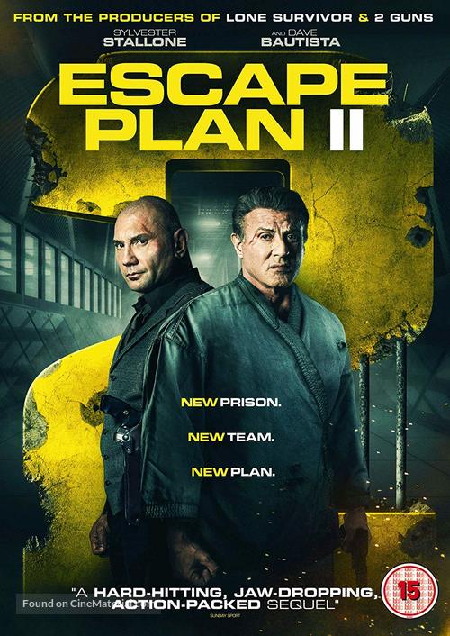 Escape Plan 2: Hades - British Movie Cover