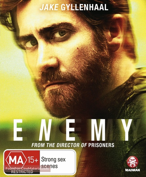 Enemy - Australian Blu-Ray movie cover