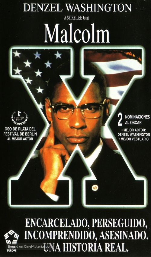 Malcolm X - Spanish poster