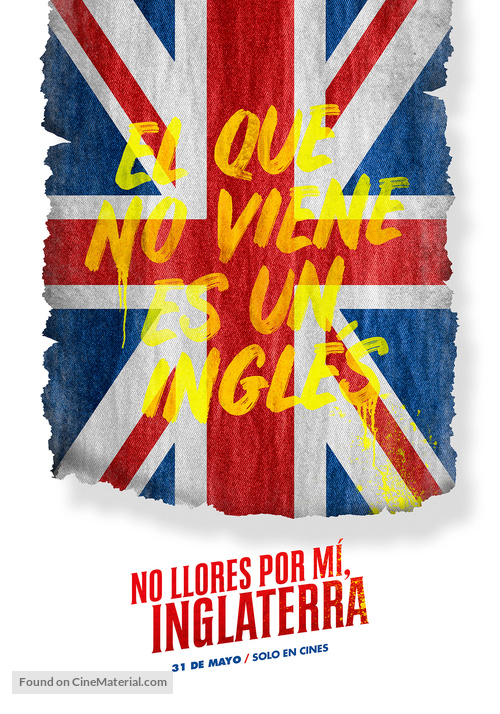 No Llores por m&iacute;, Inglaterra - Argentinian Teaser movie poster