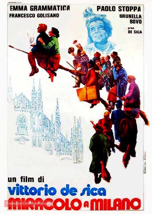 Miracolo a Milano - Italian Movie Poster