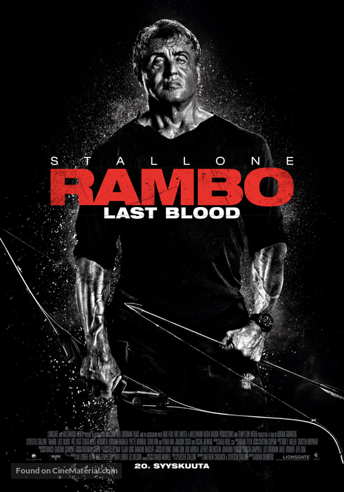 Rambo: Last Blood - Finnish Movie Poster