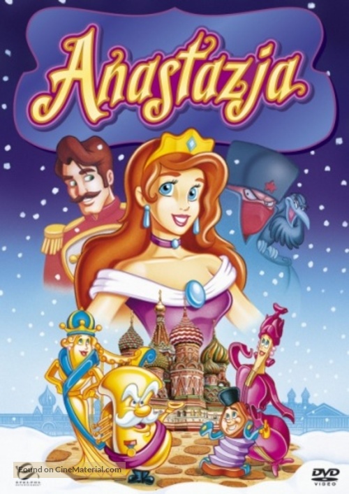 The Secret of Anastasia - Polish Movie Cover