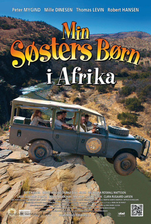 Min s&oslash;sters b&oslash;rn i Afrika - Danish Movie Poster