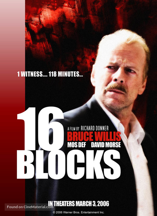 16 Blocks - poster