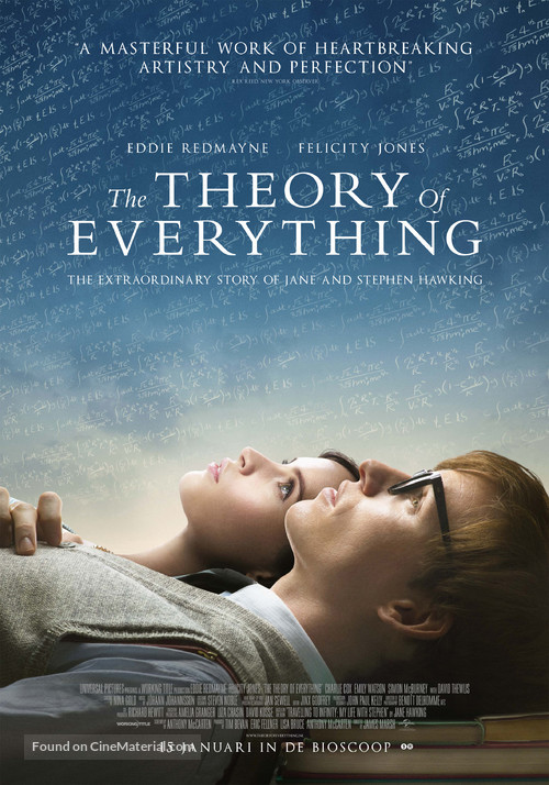 The Theory of Everything - Dutch Movie Poster