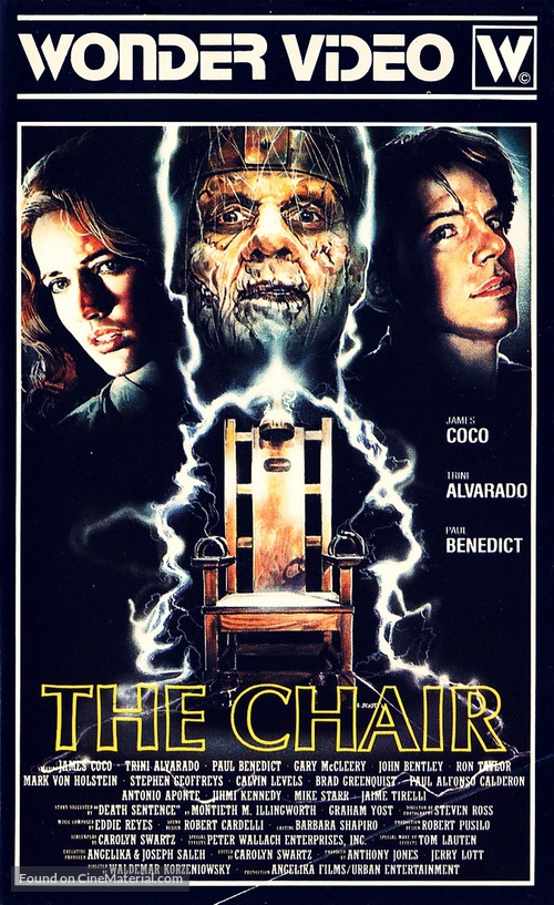 The Chair - German VHS movie cover