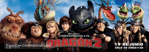 How to Train Your Dragon 2 - Argentinian Movie Poster