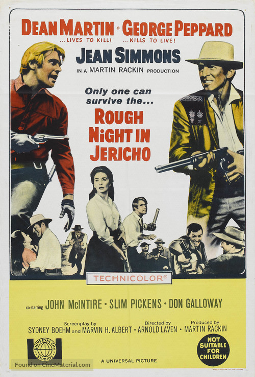 Rough Night in Jericho - Australian Movie Poster