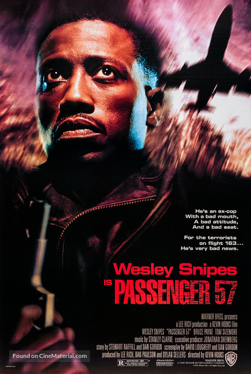 Passenger 57 - Movie Poster