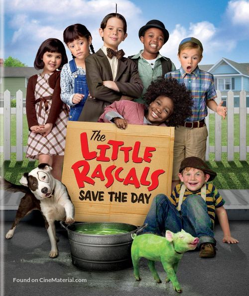 The Little Rascals Save the Day - Blu-Ray movie cover