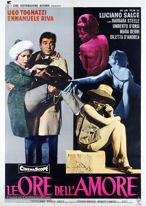 Le ore dell&#039;amore - Italian Movie Poster