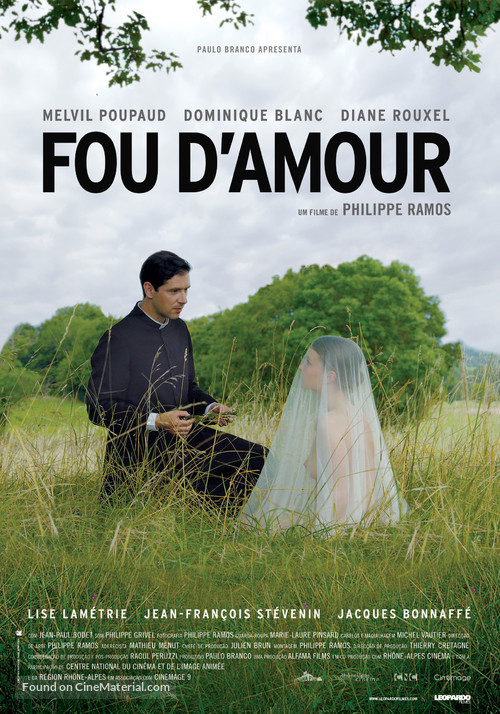 Fou d&#039;amour - Portuguese Movie Poster