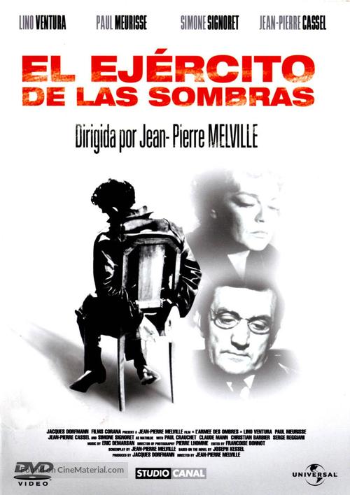 L&#039;arm&eacute;e des ombres - Spanish DVD movie cover