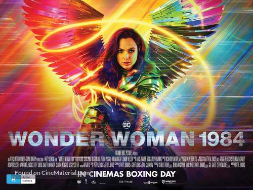 Wonder Woman 1984 - Australian Movie Poster
