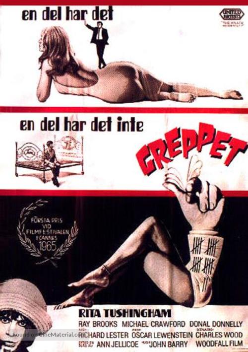The Knack ...and How to Get It - Swedish Movie Poster