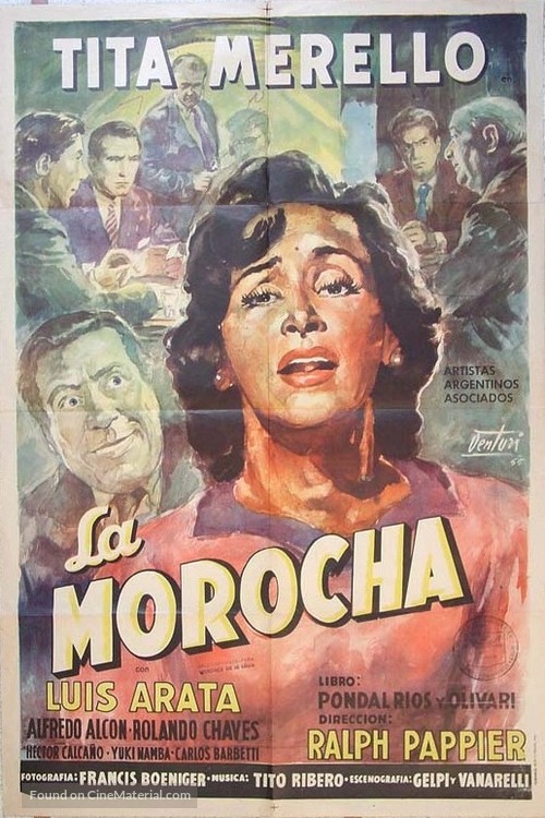 Morocha, La - Argentinian Movie Poster