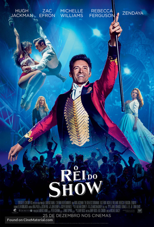 The Greatest Showman - Brazilian Movie Poster