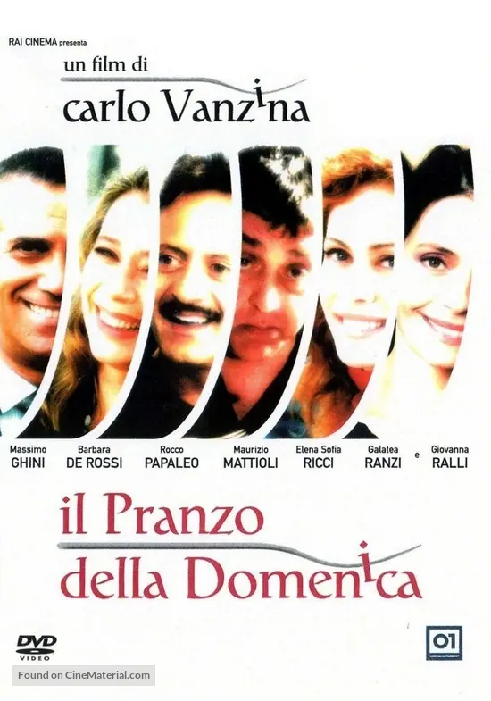 Il pranzo della domenica - Italian DVD movie cover