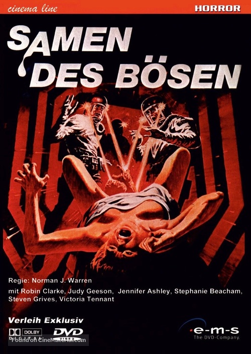Inseminoid - German DVD movie cover